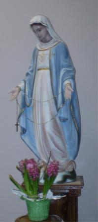 Statue of Mary in our St. Anne's Chapel